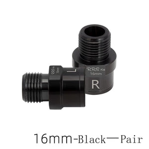 Planet Gates 16mm Black Rrskit Bicycle Pedal Extension Bolts Spacers R66E Pedal Extender Axle Crank Accessories 16Mm 20Mm For MTB Road Bike Pedal