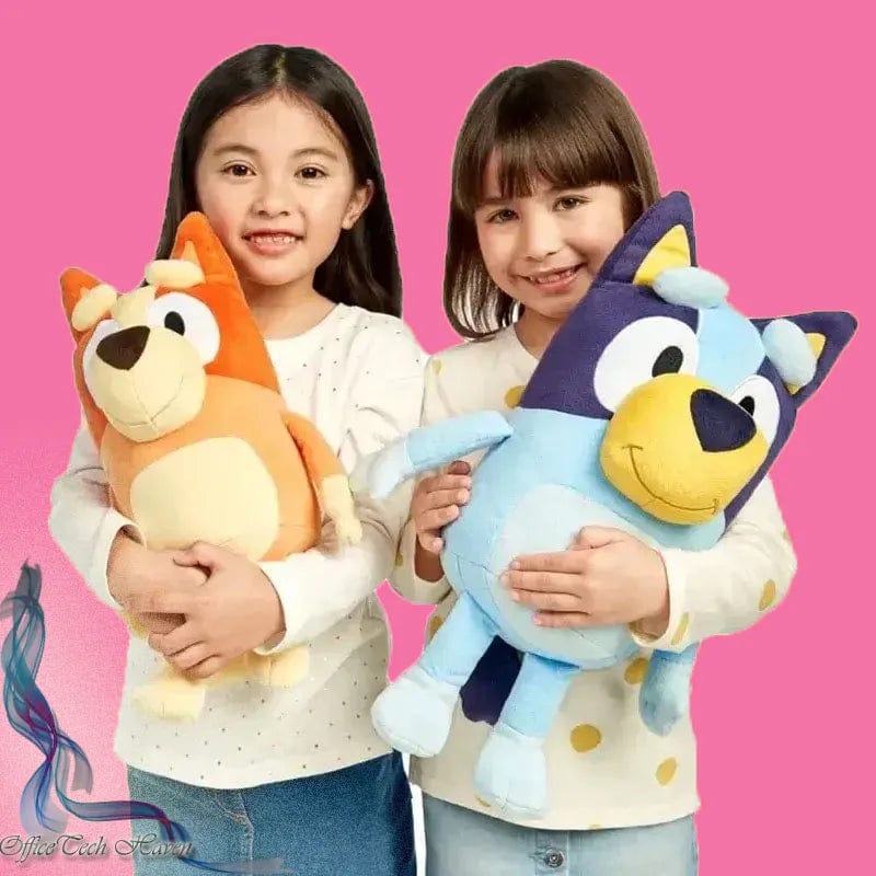 Planet Gates 17/28cm Bluey & Bingo Family Plush Toys - Cartoon Dog Stuffed Animals, Soft Plush Dolls, Perfect For Birthday & Christmas Gifts