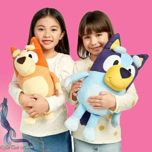 Planet Gates 17/28cm Bluey & Bingo Family Plush Toys - Cartoon Dog Stuffed Animals, Soft Plush Dolls, Perfect For Birthday & Christmas Gifts