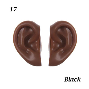 Planet Gates 17 blyth doll icy toy ears toy white natural tan dark and super black skin, only ears no doll