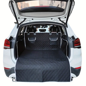 1pc Car Trunk Mat, With Storage Bag, Bottom Drop Plastic Non-slip Pet Trunk Mat, Non-slip Mat, Dirty Resistant Trunk Mat