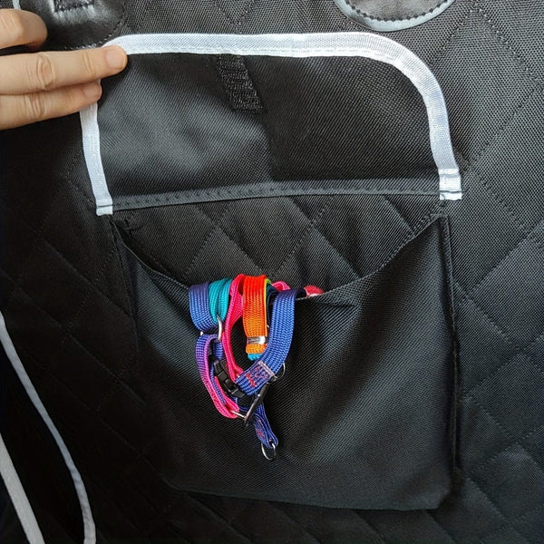 Planet Gates 170*185cm 1pc Car Trunk Mat, With Storage Bag, Bottom Drop Plastic Non-slip Pet Trunk Mat, Non-slip Mat, Dirty Resistant Trunk Mat