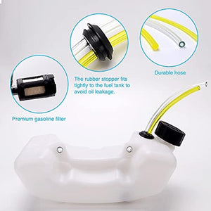 Planet Gates 17pcs 17pcs Fuel Pipes Set Flexible Fuel Pipes Gasoline Filter Primer Bulb Gasket Pipe Candle Brusher For Brusher, Chainsaw, 30cm