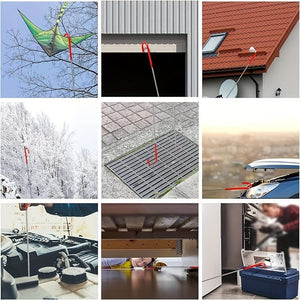 Planet Gates 17pcs 1set 17pcs Car Tool Kit: Roadside Emergency Kit With Long Reach Grabber, Air Wedge Bag Pump, Non-Marring Wedge & Carrying Bag - Automotive Kit