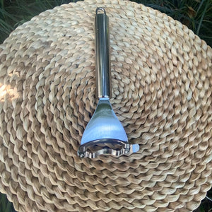 Planet Gates 18*6.5cm 1pc Ergonomic Stainless Steel Corn Planer And Peeler - Effortlessly Remove Cobs And Shuck Corn With Ease