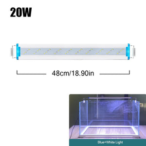 Planet Gates 18~70CM Super Bright Lamp LED Aquarium Light For Aquatic Plant Fish Tank Extensible Clip Lamp 90~260V