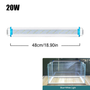 Planet Gates 18~70CM Super Bright Lamp LED Aquarium Light For Aquatic Plant Fish Tank Extensible Clip Lamp 90~260V