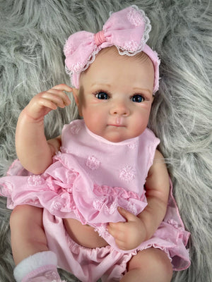 Planet Gates 18 Inch Bettie Full Body Soft Silicone Vinyl Girl Reborn Baby Doll With Painted Lifelike Hair Bebe Reborn Toys