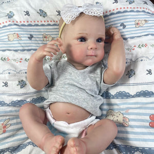 Planet Gates 18 Inch Bettie Full Body Soft Silicone Vinyl Girl Reborn Baby Doll With Painted Lifelike Hair Bebe Reborn Toys