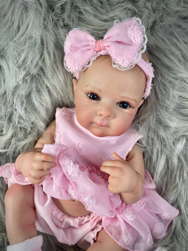 Planet Gates 18 Inch Bettie Full Body Soft Silicone Vinyl Girl Reborn Baby Doll With Painted Lifelike Hair Bebe Reborn Toys