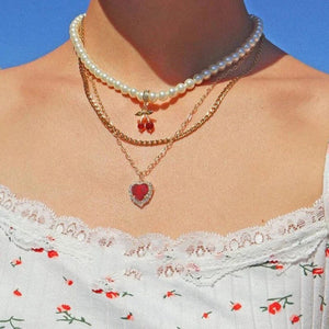 Planet Gates 18 YWZIXLN 2021 Trend Elegant Jewelry Wedding Big Pearl Necklace For Women Fashion White Imitation Pearl Choker Necklace N0179