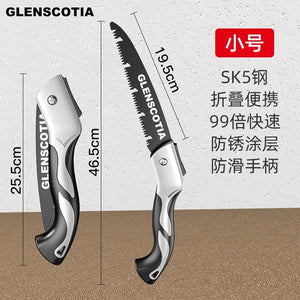 Planet Gates 180 Folding Hand Saw Multifunctional Outdoor Logging Saw Woodworking Folding Portable Saw Garden Camping Pruning Saw Hand Tools