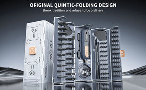 Planet Gates 180 in 1 180 in 1 Precision Screwdriver Set Magnetic Drill Bits Professional Hand Repair Tools for iPhone Watch Glasses with Storage Box