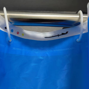 Planet Gates 180cm*180cm 1pc Floral Lawn Butterfly Printed Shower Curtain, Waterproof PEVA Shower Curtain With 12 Hooks, Decorative Bathtub Partition Curtain, Bathroom Accessories