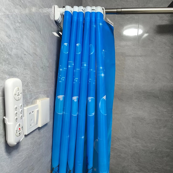 Planet Gates 180cm*180cm 1pc Floral Lawn Butterfly Printed Shower Curtain, Waterproof PEVA Shower Curtain With 12 Hooks, Decorative Bathtub Partition Curtain, Bathroom Accessories