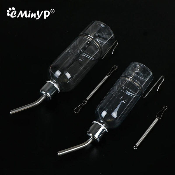 Planet Gates 180ML/350ML Plastic Hamster Drinking Bottle Cage Water Bottle Dispenser For Bunny Guinea Pig Rabbit Squirrel Small Pet Feeder