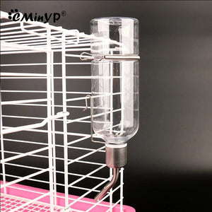 Planet Gates 180ML/350ML Plastic Hamster Drinking Bottle Cage Water Bottle Dispenser For Bunny Guinea Pig Rabbit Squirrel Small Pet Feeder