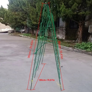 Planet Gates 180x180cm Grow Your Garden with This Heavy Duty Climbing Plant Trellis - Perfect for Cucumbers, Vines, Fruits and Vegetables!