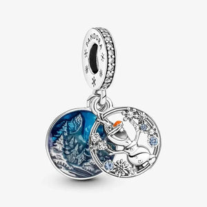 Planet Gates 186 New 925 Sterling Silver Disney Princess Original model production Charm FIT Pandora Bracelet DIY Ladies Jewelry  Christmas Gift