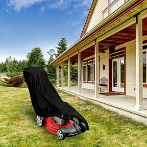 Planet Gates 187.96*99.06*63.5cm 1pc Heavy Duty 600D Weatherproof UV Resistant Mower Protector Cover, Outdoor Patio Furniture Cover
