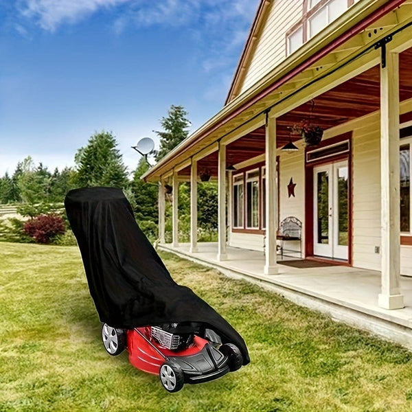 Planet Gates 187.96*99.06*63.5cm 1pc Heavy Duty 600D Weatherproof UV Resistant Mower Protector Cover, Outdoor Patio Furniture Cover