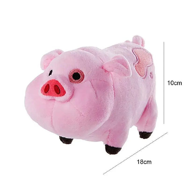 Planet Gates 18cm 18cm Disney Anime Movie Gravity Falls Figures Waddles Pig Cartoon Stuffed Animals Plush Doll Toy For Kid Girl New Year Xmas Gift