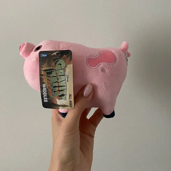 Planet Gates 18cm 18cm Disney Anime Movie Gravity Falls Figures Waddles Pig Cartoon Stuffed Animals Plush Doll Toy For Kid Girl New Year Xmas Gift