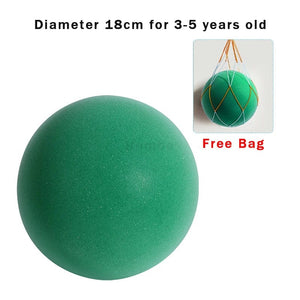Planet Gates 18cm-Green Silent basketball Size 7 Squeezable Mute Bouncing Basketball Indoor Silent Ball Foam Basketball 24cm Bounce Football Sports Toys
