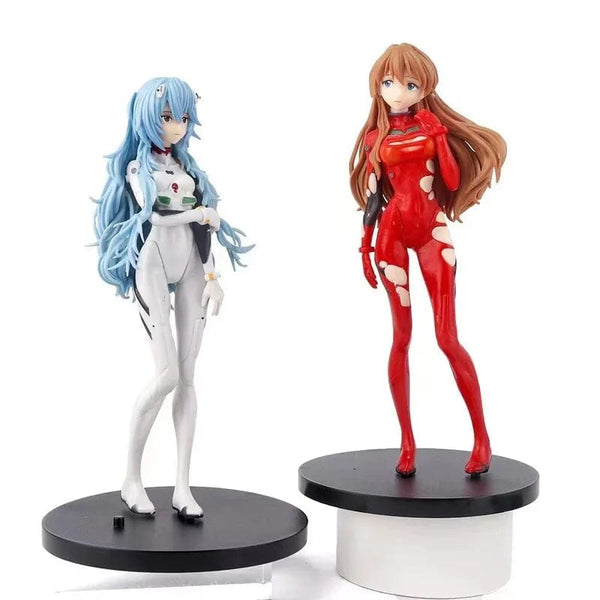Planet Gates 18cm New Anime Neon Genesis Evangelion Eva Ayanami Rei Kawaii Figure Pvc Model Toys Doll Collect Ornaments Gifts