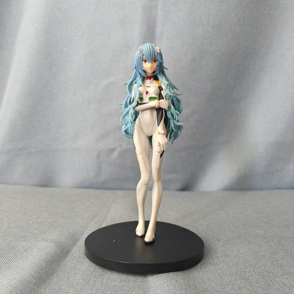 Planet Gates 18cm New Anime Neon Genesis Evangelion Eva Ayanami Rei Kawaii Figure Pvc Model Toys Doll Collect Ornaments Gifts