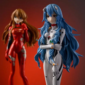 Planet Gates 18cm New Anime Neon Genesis Evangelion Eva Ayanami Rei Kawaii Figure Pvc Model Toys Doll Collect Ornaments Gifts
