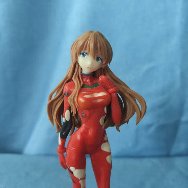 Planet Gates 18cm New Anime Neon Genesis Evangelion Eva Ayanami Rei Kawaii Figure Pvc Model Toys Doll Collect Ornaments Gifts