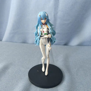 Planet Gates 18cm New Anime Neon Genesis Evangelion Eva Ayanami Rei Kawaii Figure Pvc Model Toys Doll Collect Ornaments Gifts