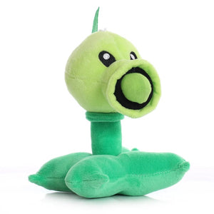 Planet Gates 18cm Plants vs Zombies Peashooter Plush Toy Doll Cute Snow Pea Threepeater Plush Soft Stuffed Toys Gifts for Children Kids