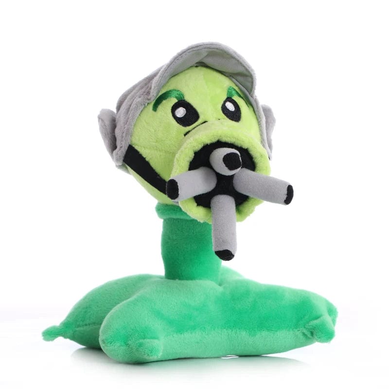 Planet Gates 18cm Plants vs Zombies Peashooter Plush Toy Doll Cute Snow Pea Threepeater Plush Soft Stuffed Toys Gifts for Children Kids