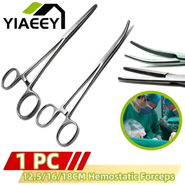 Planet Gates 18cm / Straight Mouth Hand Tool Hemostatic Forceps Pet Hair Clamp Fishing Locking Pliers Epilation Tools Curved Straight Tip 12.5 16 18cm