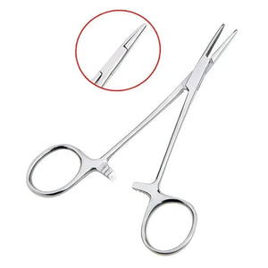 Planet Gates 18cm / Straight Mouth Hand Tool Hemostatic Forceps Pet Hair Clamp Fishing Locking Pliers Epilation Tools Curved Straight Tip 12.5 16 18cm