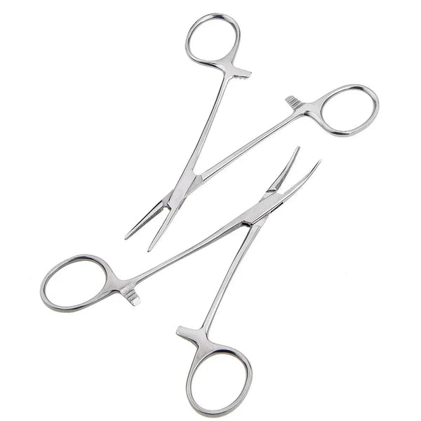 Planet Gates 18cm / Straight Mouth Hand Tool Hemostatic Forceps Pet Hair Clamp Fishing Locking Pliers Epilation Tools Curved Straight Tip 12.5 16 18cm