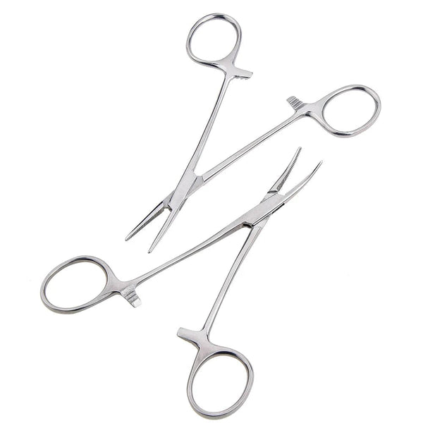 Planet Gates 18cm / Straight Mouth Hand Tool Hemostatic Forceps Pet Hair Clamp Fishing Locking Pliers Epilation Tools Curved Straight Tip 12.5 16 18cm