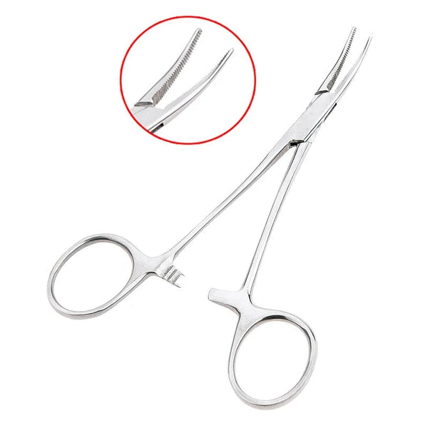 Planet Gates 18cm / Straight Mouth Hand Tool Hemostatic Forceps Pet Hair Clamp Fishing Locking Pliers Epilation Tools Curved Straight Tip 12.5 16 18cm