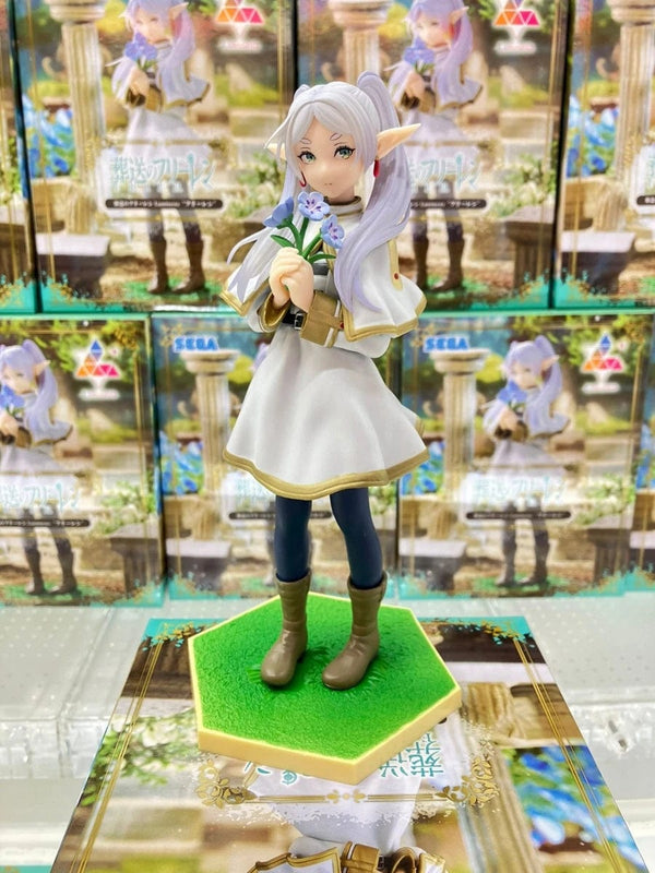 Planet Gates 18cm With Box 14cm Frieren: Beyond Journey's End Anime Figure Noodle Stopper Frieren Action Figure Luminasta Frieren Figurine Collection Model