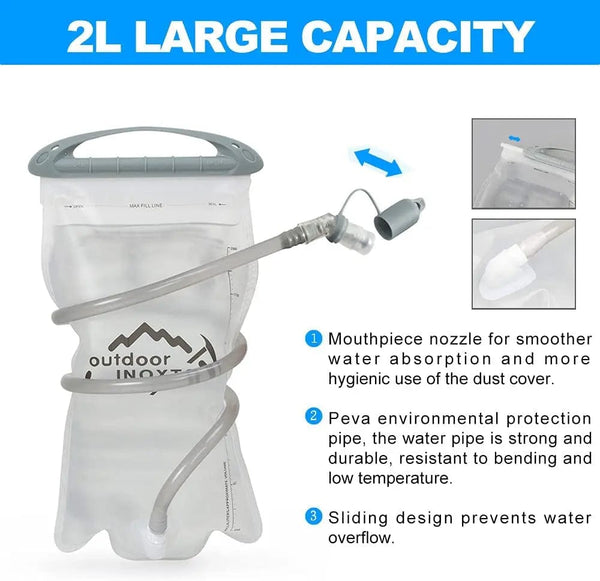 Planet Gates 18L Ultralight Outdoor Sports Backpack for Climbing, Hiking, Running, Cycling, Hydration, Waterproof