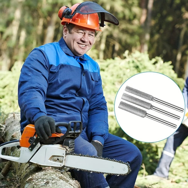 Planet Gates 18pcs 18pcs Diamond Chainsaw Sharpener, 3 Size Stone Chain Saw Chainsaw Sharpener Tool For Chain Saw Stone Jewelry Wood