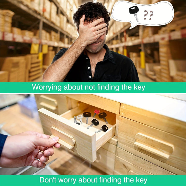 Planet Gates 18pcs Construction Machinery Key Set 18 Pieces Excavator Key Set Excavator Key Blanks Replacement Key Wheel Loader Motorcycle Ignition Switch Universal