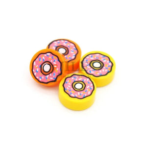 Planet Gates 18PCS Foods Set 1 City Mini Food Building Blocks Hamburger Pizza Fries Cake Dessert Chocolate Cookies MOC Bricks Plastic Assemble Part Figures Toy