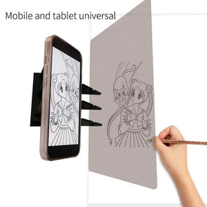 Planet Gates 18x10CM Kids Projection Drawing Copy Board Projector Painting Tracing Board Sketch Specular Reflection Dimming Bracket Montessori Toys