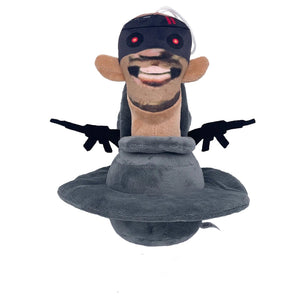 Planet Gates 19 Skibidi Toilet Bosses  Titan  TV Man Cameraman Plush Toys  for Fans and Friends Beautifully Stuffed Animals Doll Christmas Gift