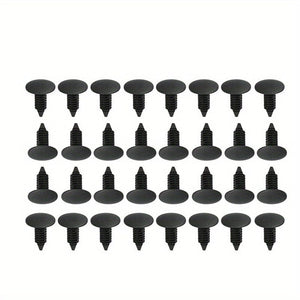 Planet Gates 190pcs 190pcs Car Retainer Clips 6 Sizes Plastic Fasteners Kit Auto Trim Panel Clip Mixed Car Body Bumper Rivet Set