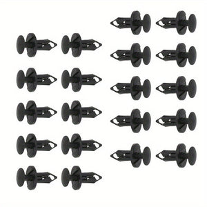 Planet Gates 190pcs 190pcs Car Retainer Clips 6 Sizes Plastic Fasteners Kit Auto Trim Panel Clip Mixed Car Body Bumper Rivet Set