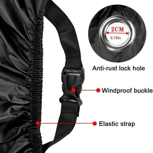 Planet Gates 190t Motorcycle Car Cover, Outdoor Car Cover, Motorcycle Car Clothes Electric Vehicle Cover, Waterproof Sunscreen Bicycle Cover, Waterproof